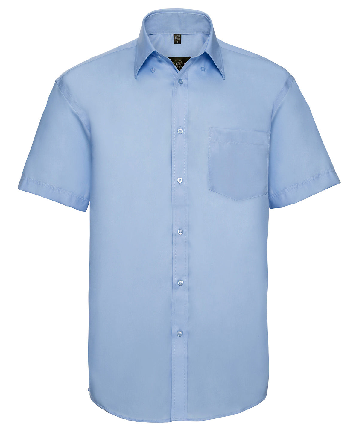 Russell Athletic Collection Short Sleeve Ultimate Non-iron Shirt – Custom Embroidered & Printed Shirts