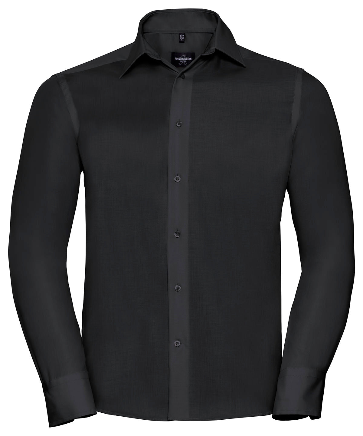Russell Athletic Collection Long Sleeve Tailored Ultimate Non-iron Shirt – Custom Embroidered & Printed Shirts
