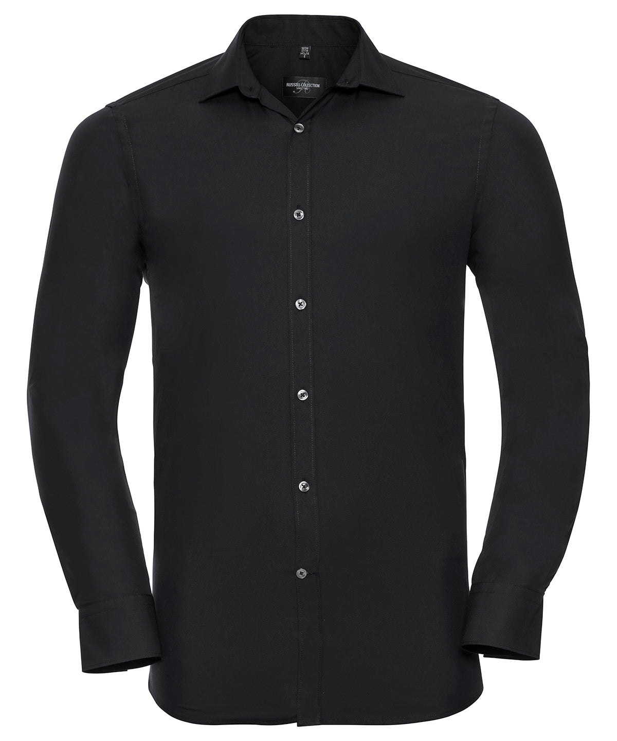 Russell Athletic Collection Long Sleeve Ultimate Stretch Shirt – Custom Embroidered & Printed Shirts
