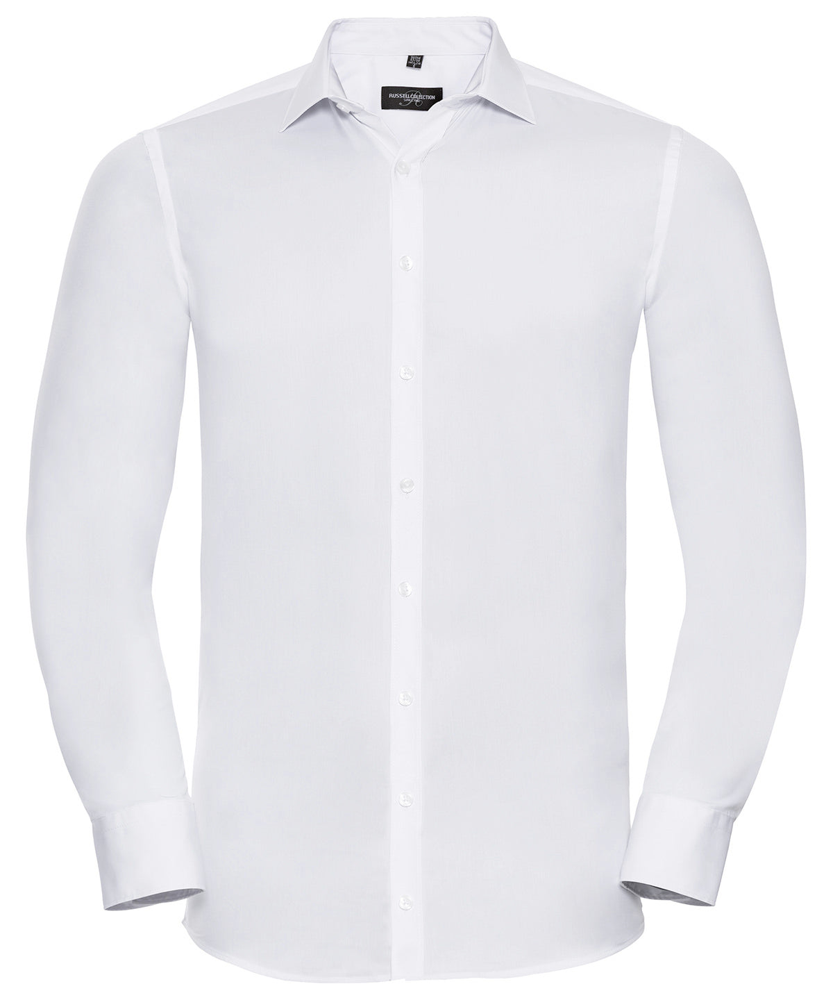 Russell Athletic Collection Long Sleeve Ultimate Stretch Shirt – Custom Embroidered & Printed Shirts