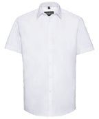 Russell Athletic Collection Short Sleeve Herringbone Shirt – Custom Embroidered & Printed Shirts