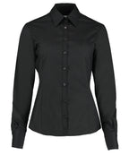 Kustom Kit Business Blouse Long-sleeved (tailored Fit) Garment – Custom Embroidered & Printed Women's Blouses
