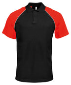 Kariban Polo Baseball Contrast Polo Shirt – Custom Embroidered & Printed Polo Shirts