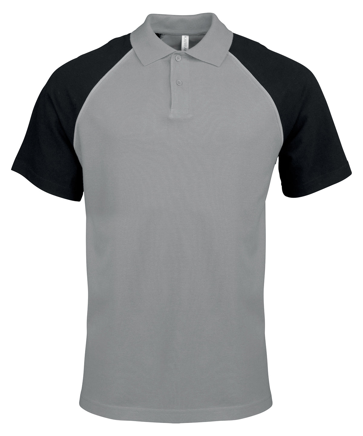 Kariban Polo Baseball Contrast Polo Shirt – Custom Embroidered & Printed Polo Shirts