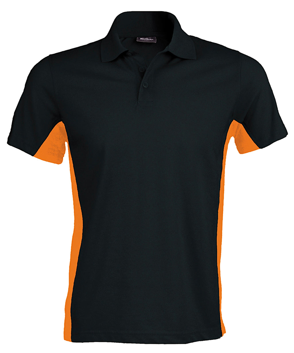 Kariban Flags Short Sleeve Bi-colour Polo Shirt – Custom Embroidered & Printed Polo Shirts