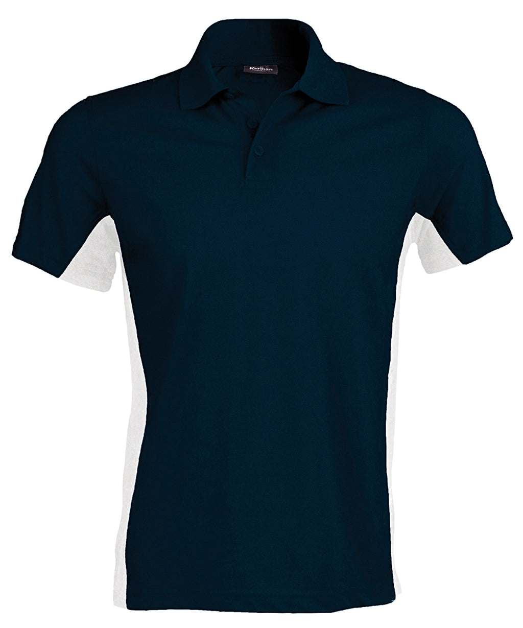 Kariban Flags Short Sleeve Bi-colour Polo Shirt – Custom Embroidered & Printed Polo Shirts