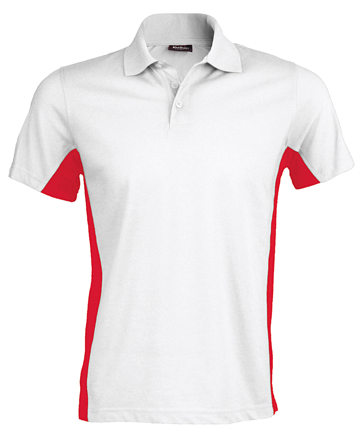 Kariban Flags Short Sleeve Bi-colour Polo Shirt – Custom Embroidered & Printed Polo Shirts
