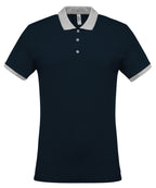 Kariban Two-tone Piqué Polo Shirt – Custom Embroidered & Printed Polo Shirts