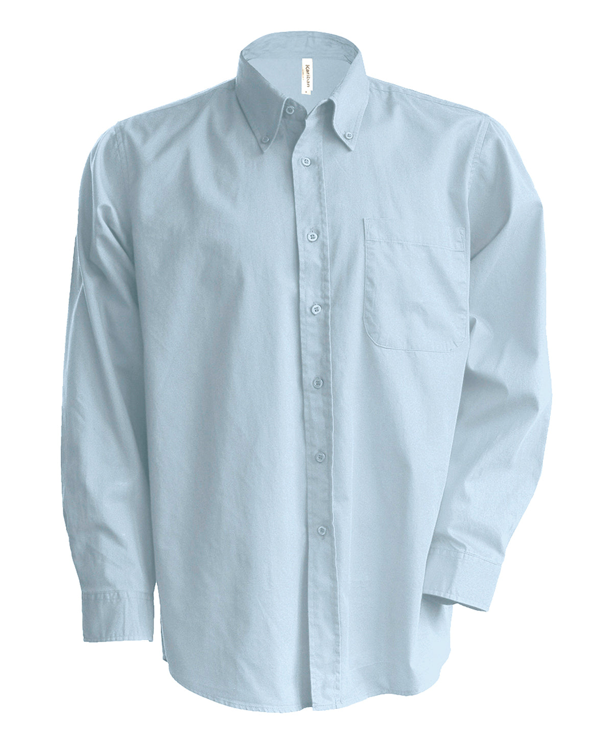 Kariban Men's Long-sleeved Oxford Shirt – Custom Embroidered & Printed Shirts