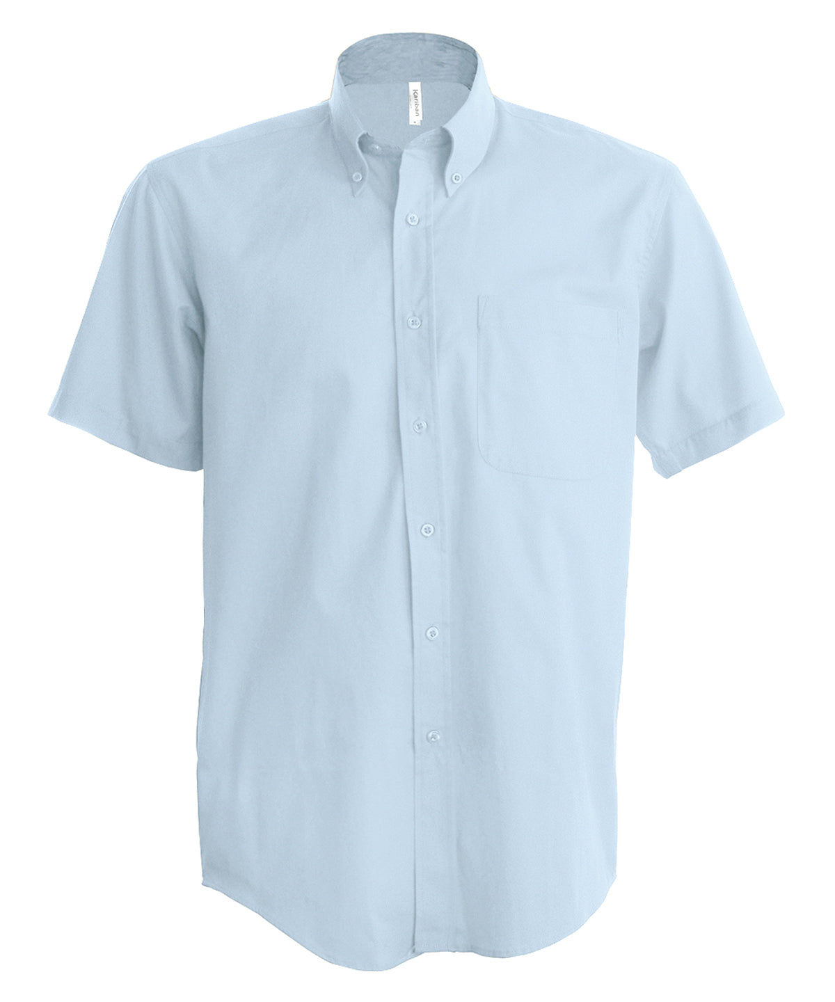 Kariban Men's Short-sleeved Oxford Shirt – Custom Embroidered & Printed Shirts