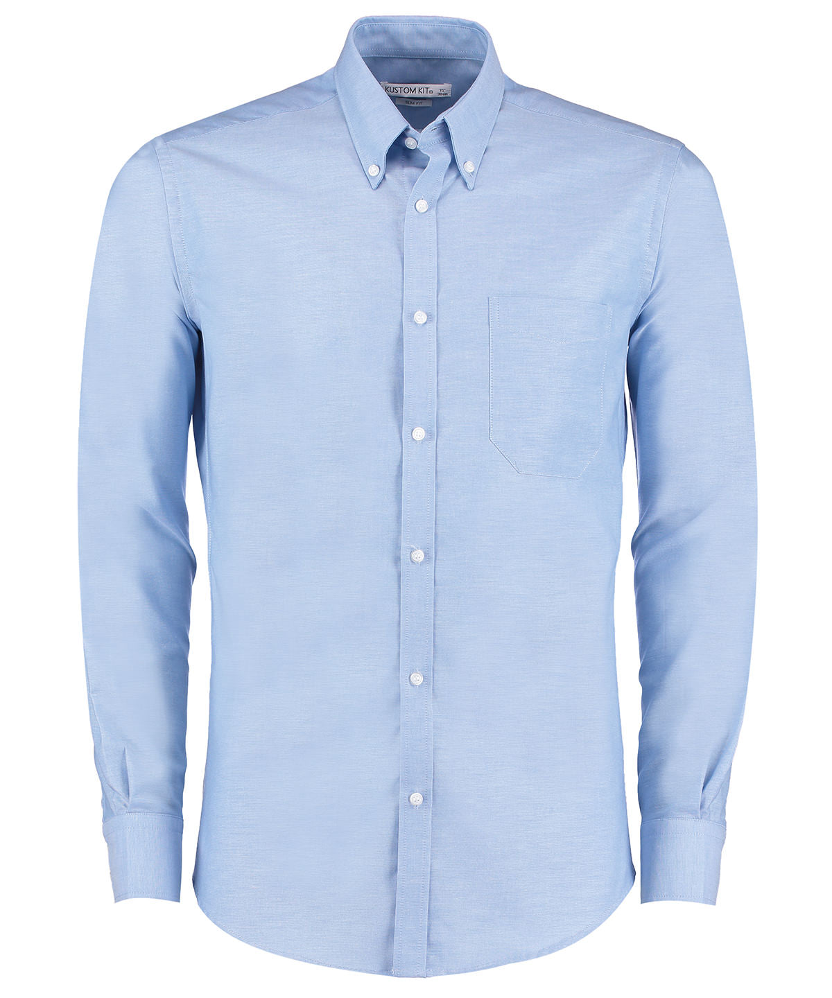Kustom Kit Slim Fit Workwear Oxford Shirt Long-sleeved (slim Fit) – Custom Embroidered & Printed Shirts