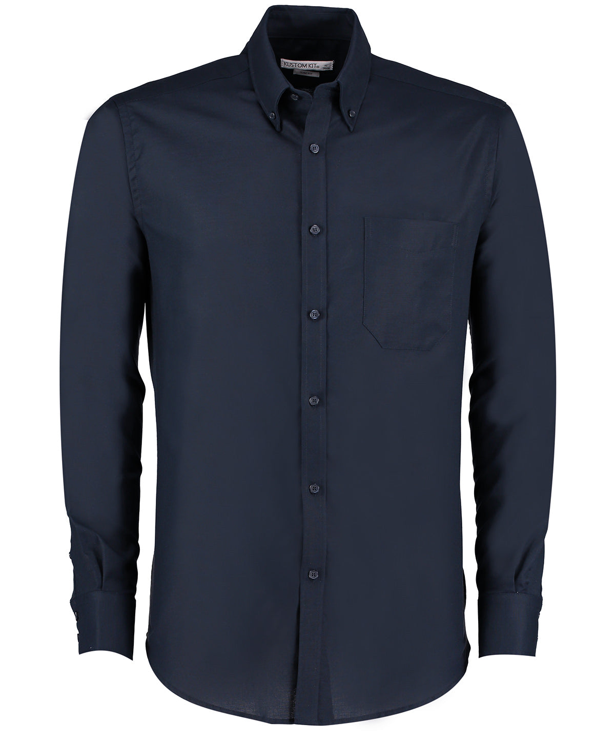 Kustom Kit Slim Fit Workwear Oxford Shirt Long-sleeved (slim Fit) – Custom Embroidered & Printed Shirts