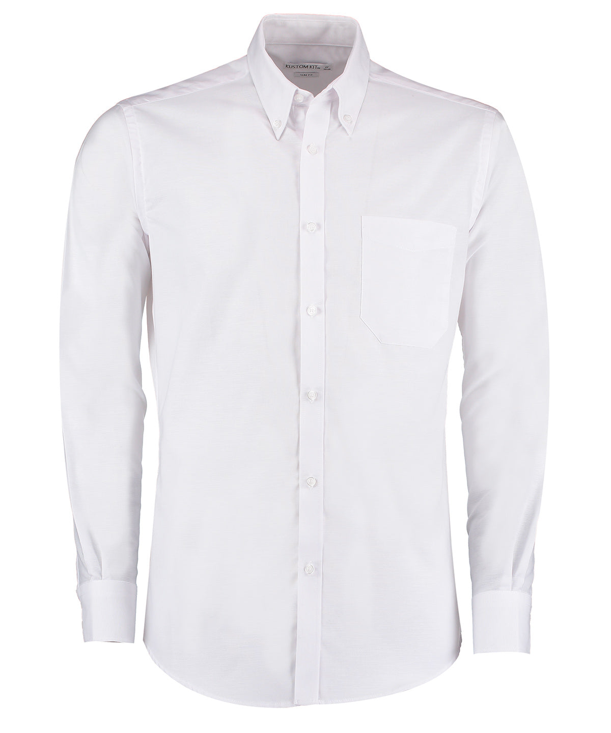 Kustom Kit Slim Fit Workwear Oxford Shirt Long-sleeved (slim Fit) – Custom Embroidered & Printed Shirts