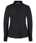 Kustom Kit Women's Mandarin Collar Shirt Long-sleeved (tailored Fit) – Custom Embroidered & Printed Shirts