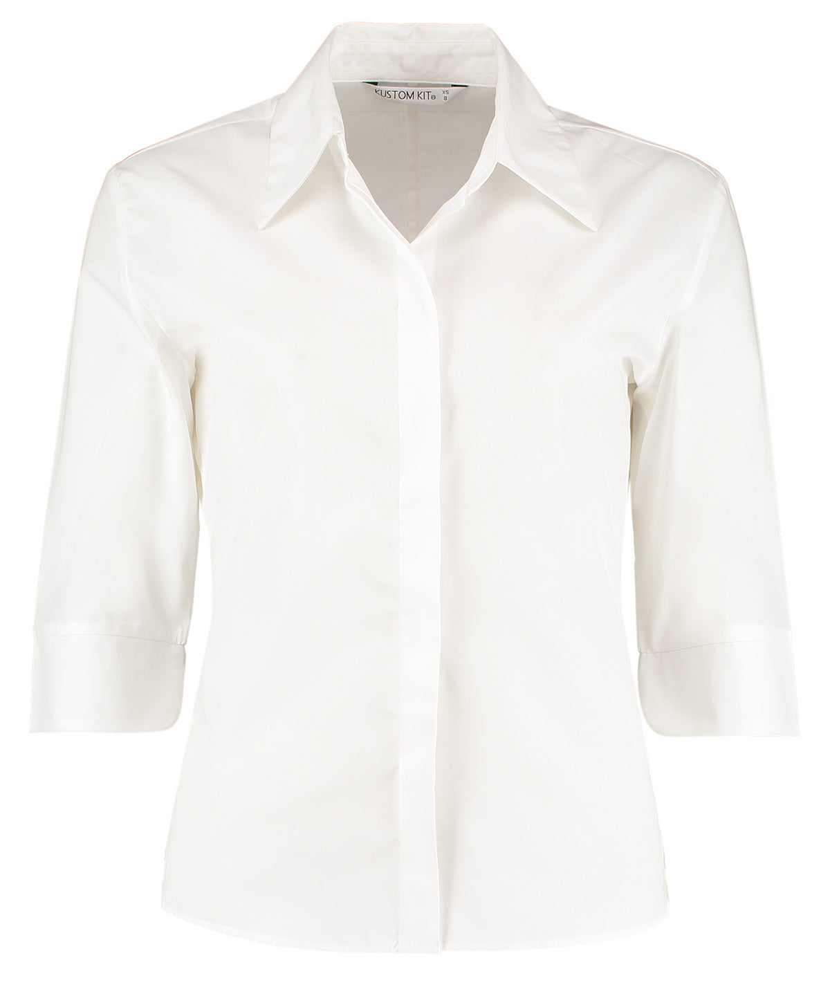 Kustom Kit Contiental ¾ Sleeve Blouse Womens Garment – Custom Embroidered & Printed Blouses