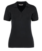 Kustom Kit Sophia V-neck Polo (regular Fit) – Custom Embroidered & Printed Women's Polo Shirts