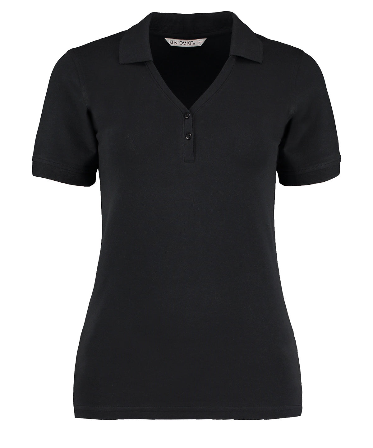 Kustom Kit Sophia V-neck Polo (regular Fit) – Custom Embroidered & Printed Women's Polo Shirts