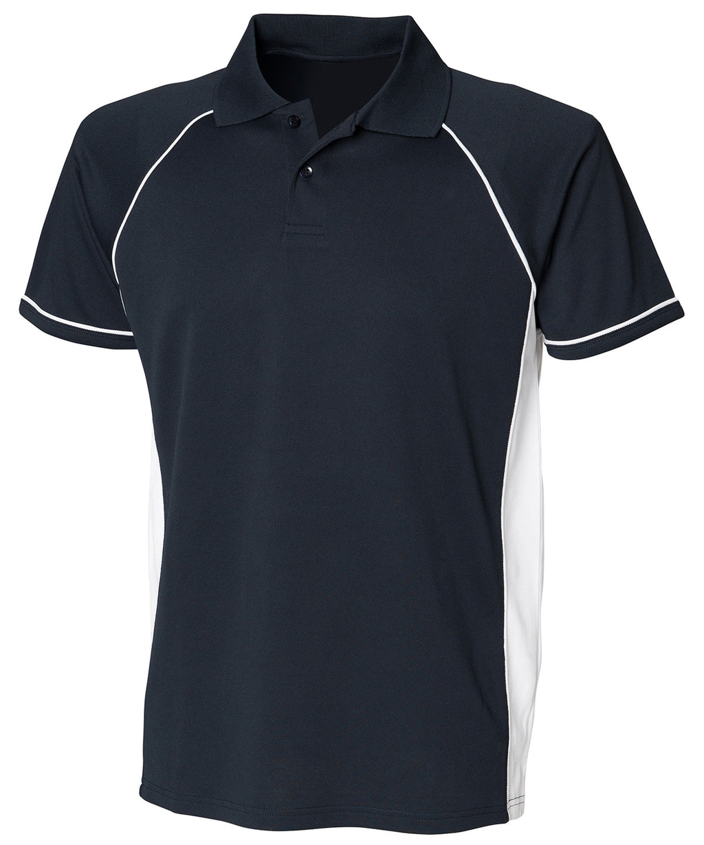 Finden & Hales Panel Performance Polo Shirt – Custom Embroidered & Printed Polo Shirts