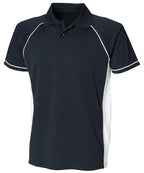 Finden & Hales Panel Performance Polo Shirt – Custom Embroidered & Printed Polo Shirts