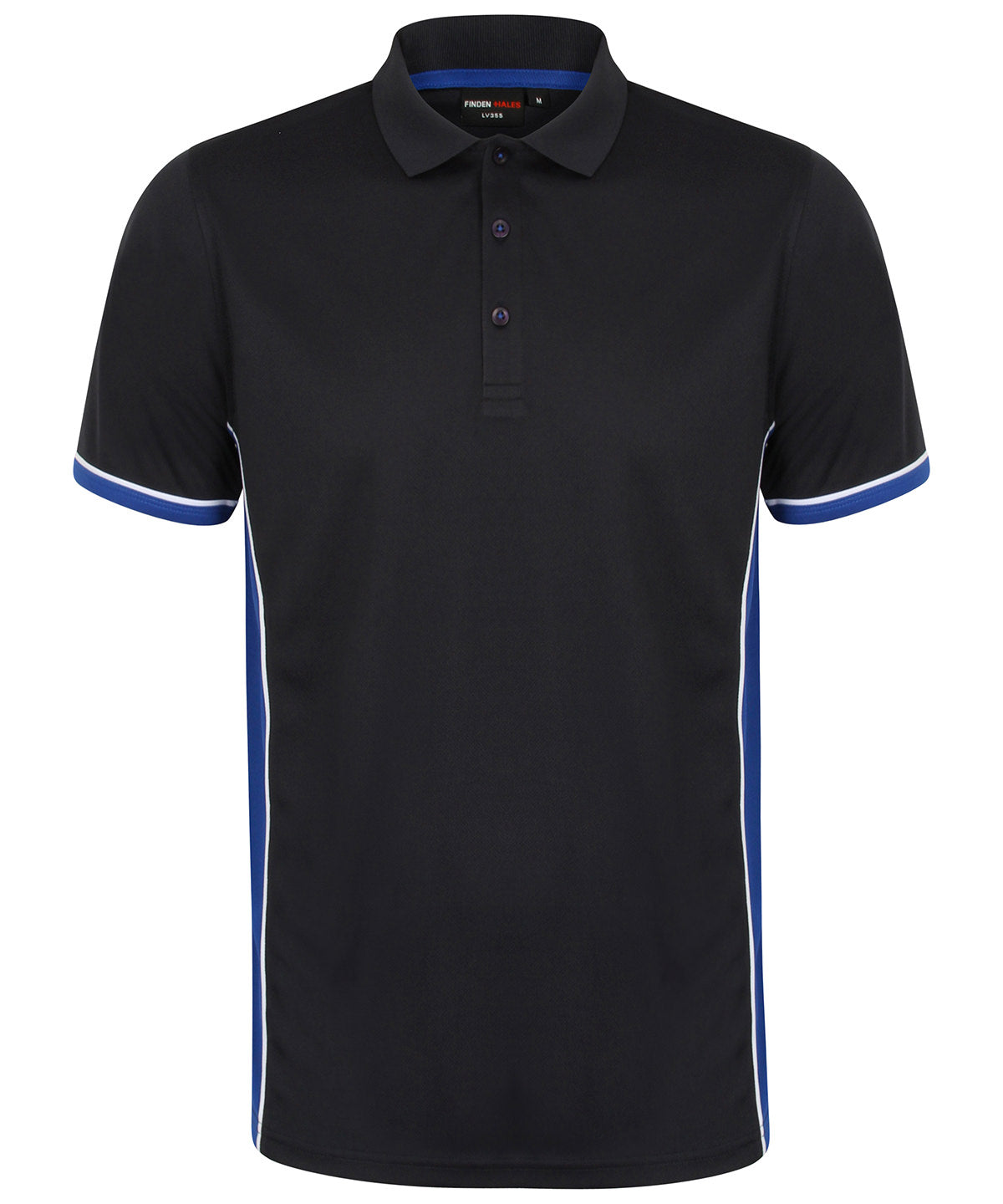 Finden & Hales Panel Polo Shirt – Custom Embroidered & Printed Polo Shirts
