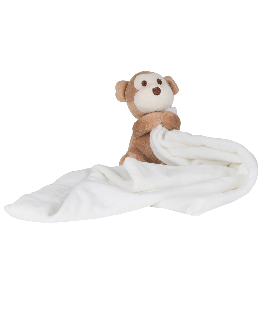 Mumbles Monkey Comforter Garment – Custom Embroidered & Printed Soft Toys