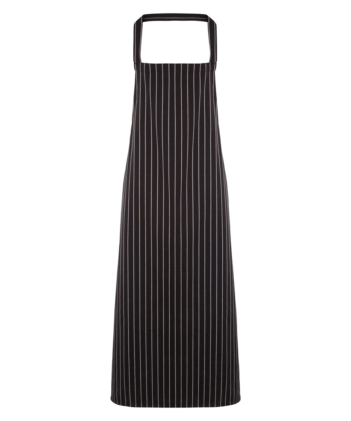 Premier Striped Bib Apron Garment – Custom Embroidered & Printed Aprons