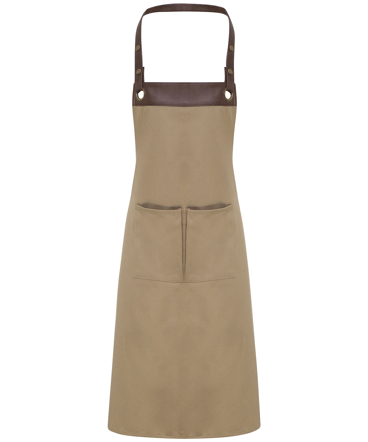 Premier Espresso Bib Apron Garment – Custom Embroidered & Printed Aprons