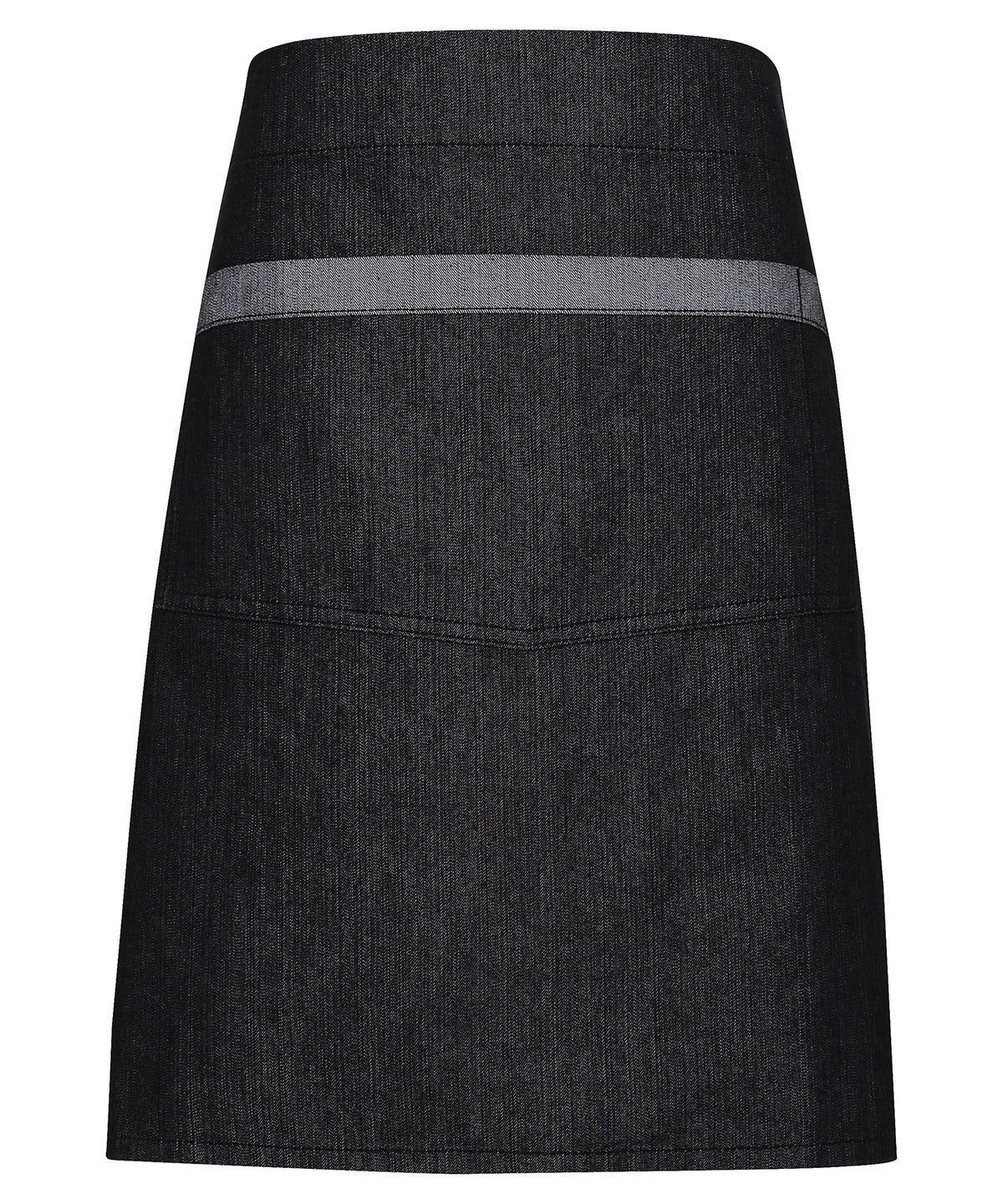 Premier Domain Contrast Denim Waist Apron Garment – Custom Embroidered & Printed Aprons