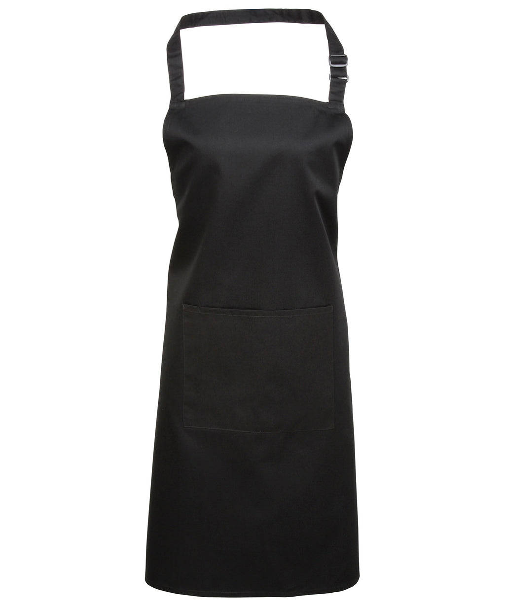 Premier Colours Bib Apron with Pocket Garment – Custom Embroidered & Printed Aprons