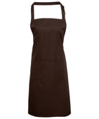 Premier Colours Bib Apron with Pocket Garment – Custom Embroidered & Printed Aprons