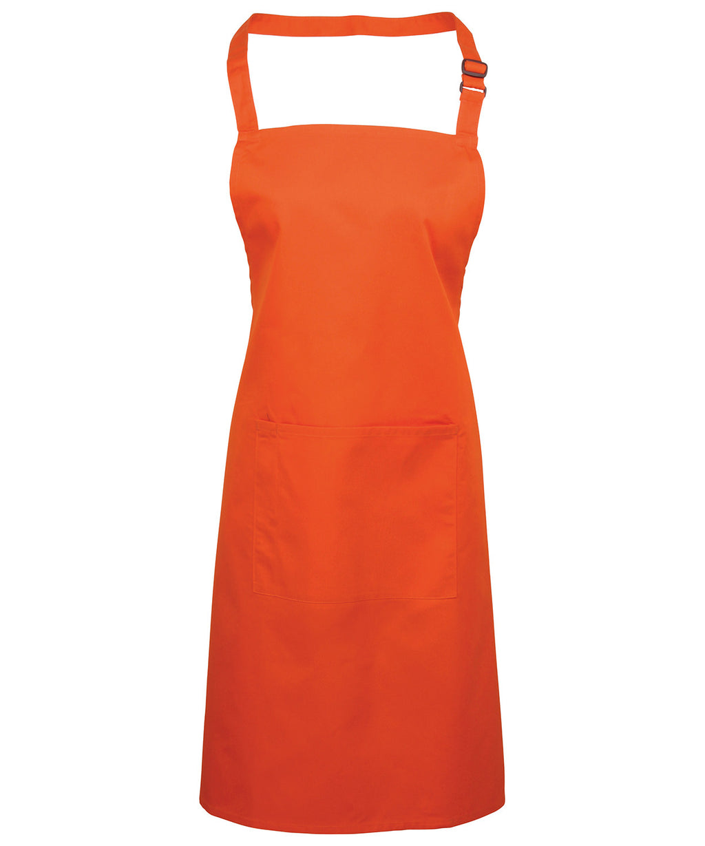 Premier Colours Bib Apron with Pocket Garment – Custom Embroidered & Printed Aprons
