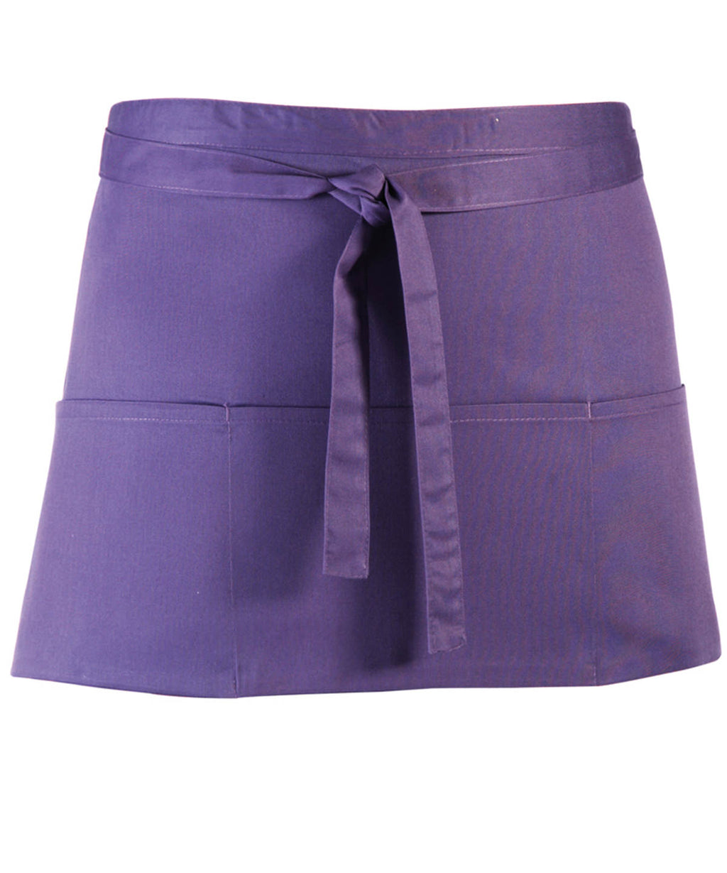 Premier Colours 3-pocket Apron Garment – Custom Embroidered & Printed Aprons