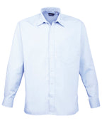 Premier Long Sleeve Poplin Shirt – Custom Embroidered & Printed Shirts