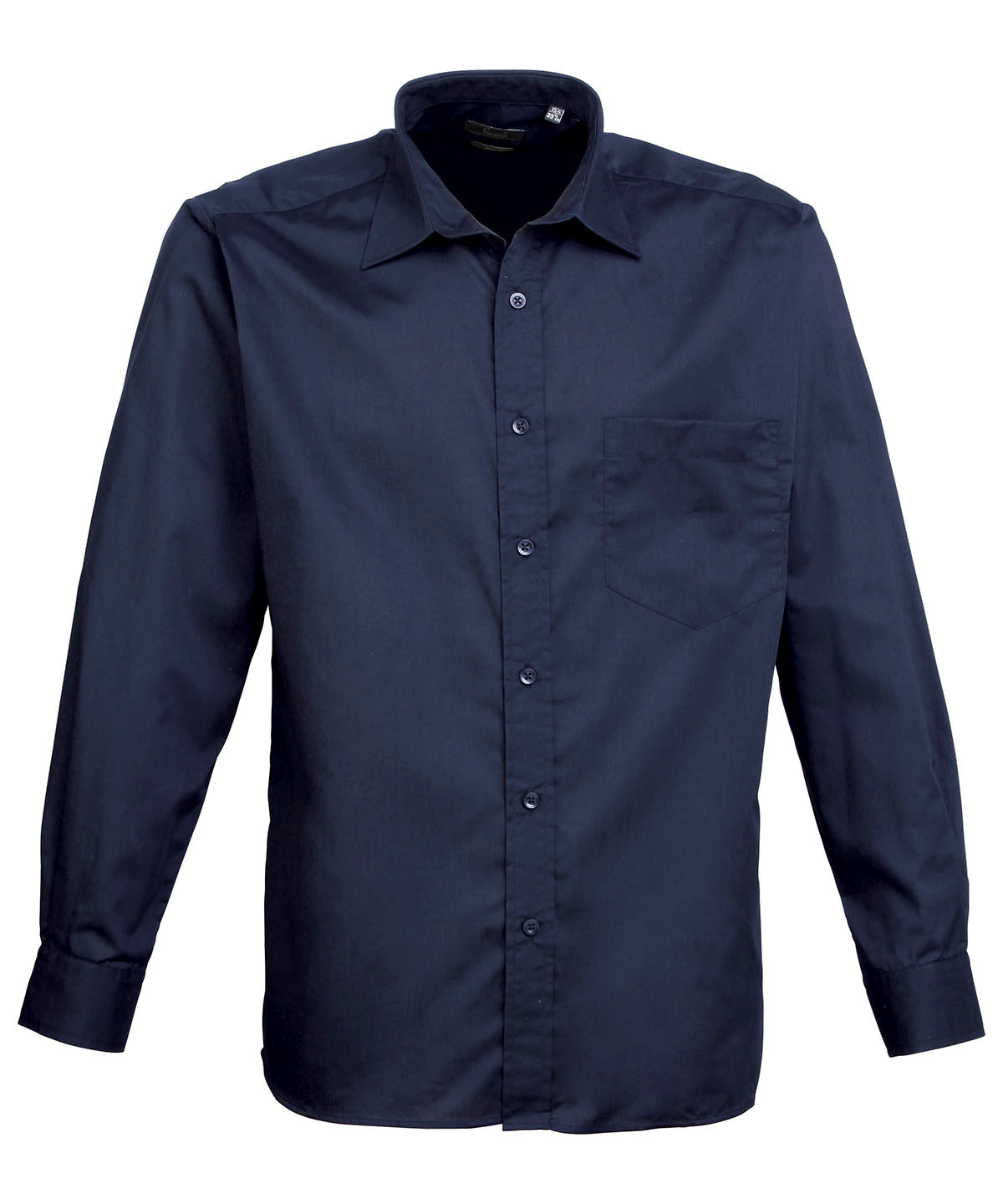 Premier Long Sleeve Poplin Shirt – Custom Embroidered & Printed Shirts