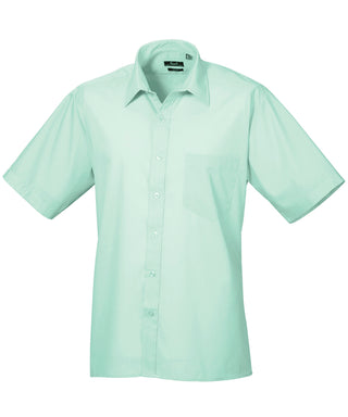 Premier Short Sleeve Poplin Shirt – Custom Embroidered & Printed Shirts