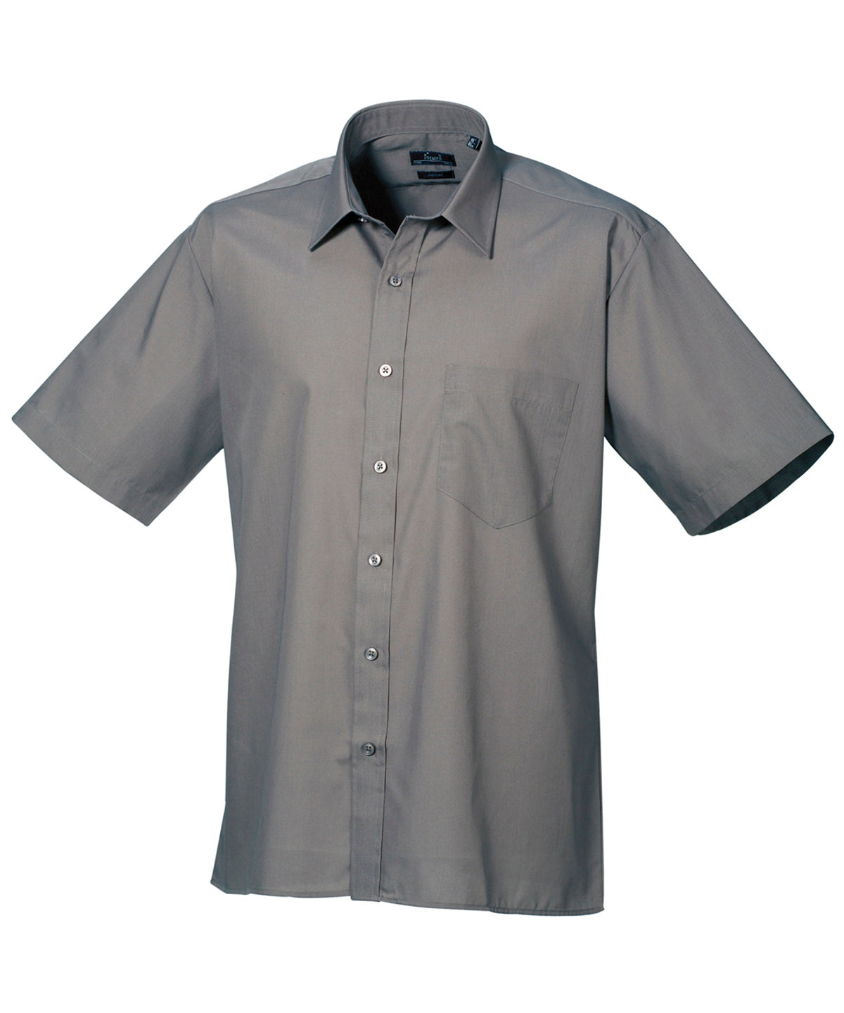 Premier Short Sleeve Poplin Shirt – Custom Embroidered & Printed Shirts