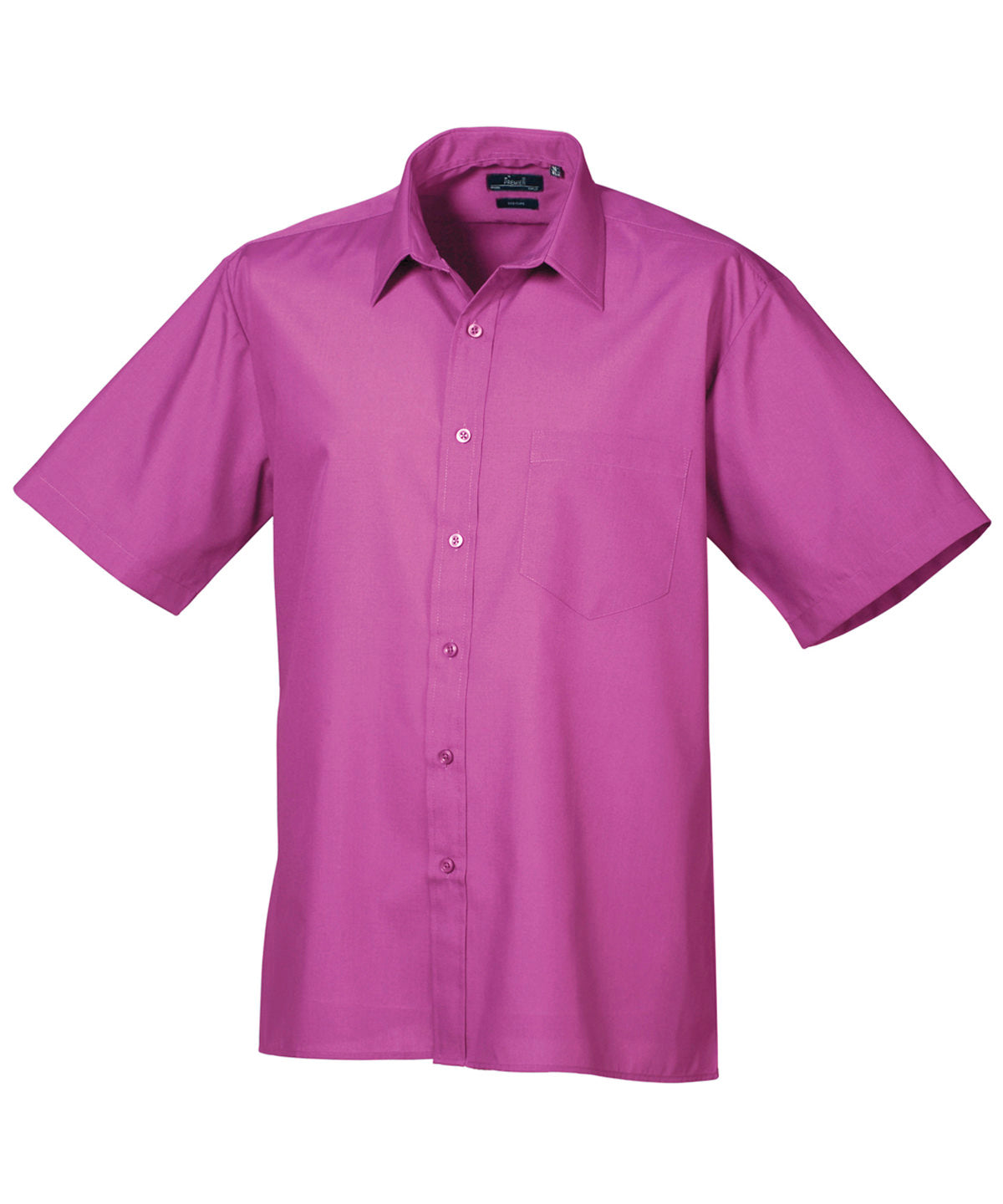 Premier Short Sleeve Poplin Shirt – Custom Embroidered & Printed Shirts