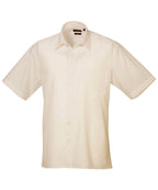 Premier Short Sleeve Poplin Shirt – Custom Embroidered & Printed Shirts
