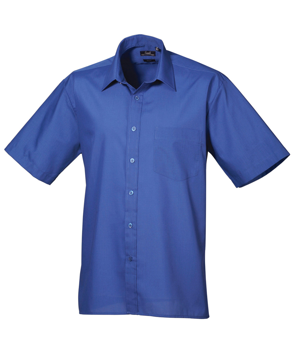 Premier Short Sleeve Poplin Shirt – Custom Embroidered & Printed Shirts