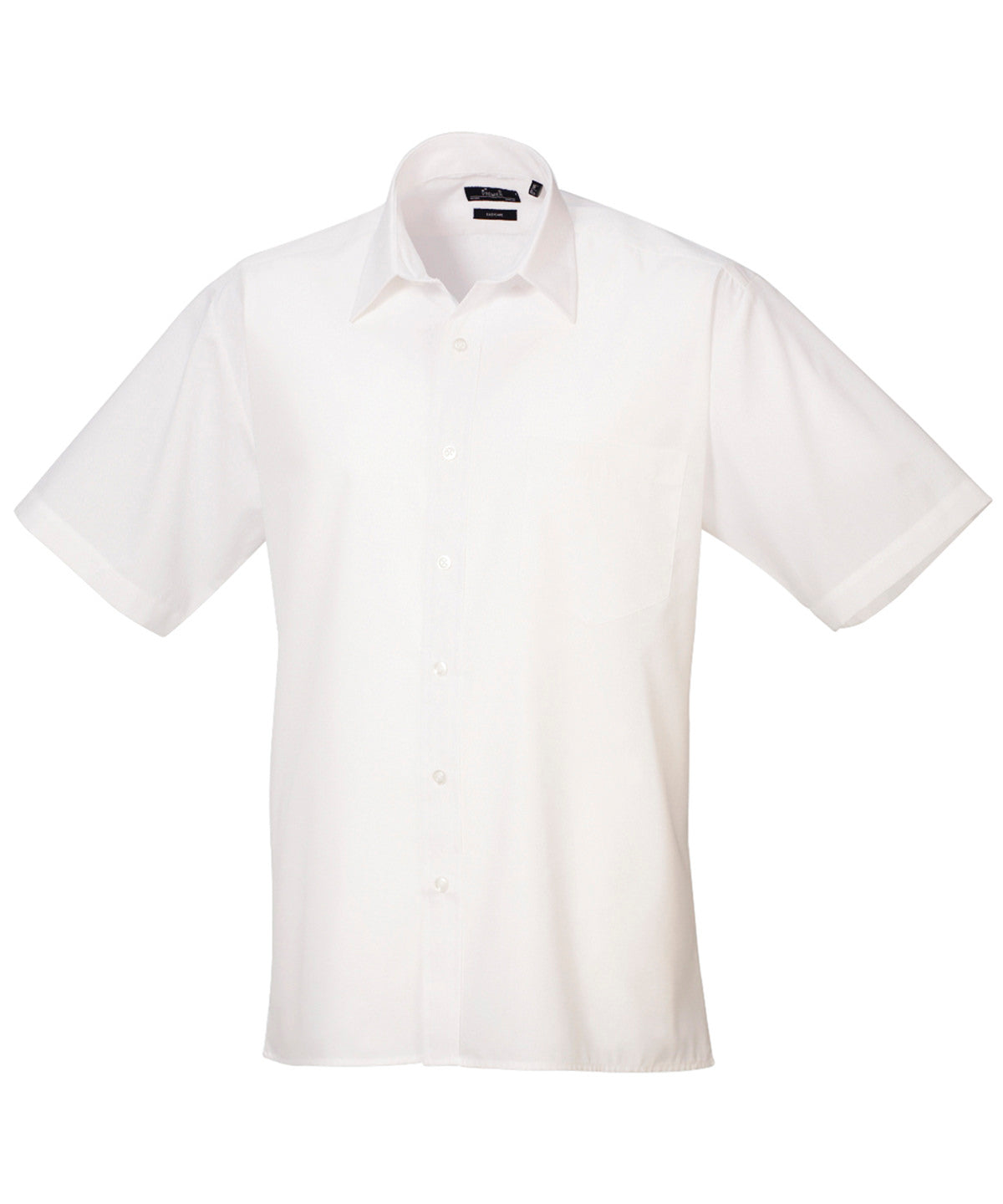 Premier Short Sleeve Poplin Shirt – Custom Embroidered & Printed Shirts