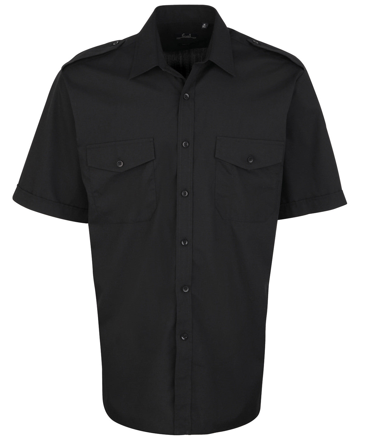 Premier Short Sleeve Pilot Shirt – Custom Embroidered & Printed Shirts