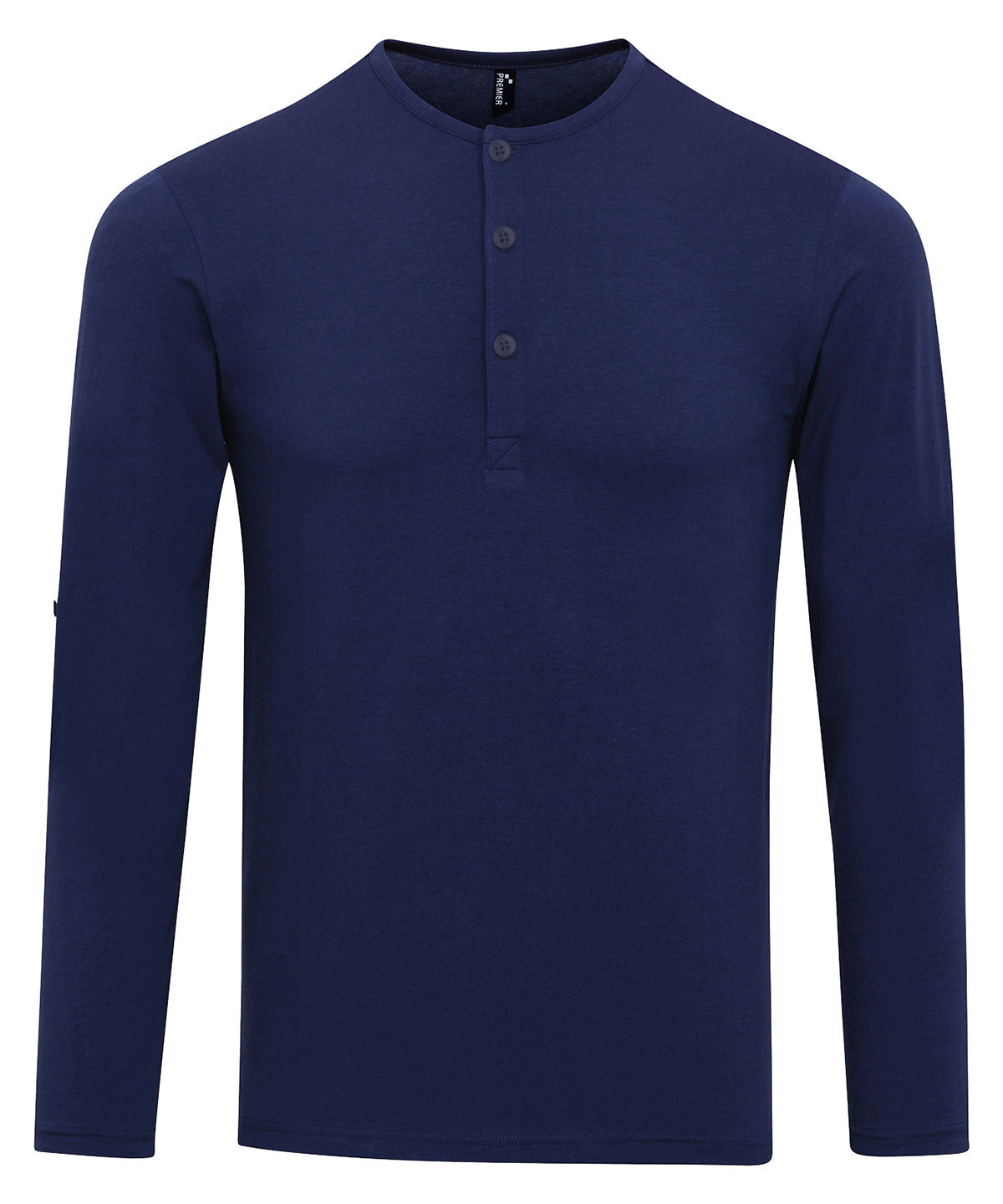 Premier Long John Roll-sleeve Tee – Custom Embroidered & Printed T-Shirts