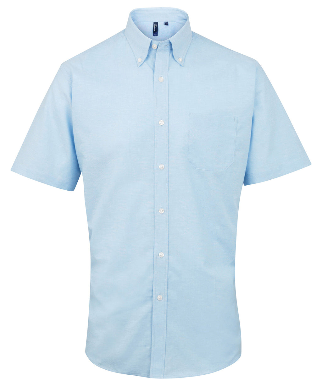 Premier Signature Oxford Short Sleeve Shirt – Custom Embroidered & Printed Shirts