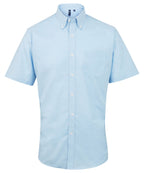 Premier Signature Oxford Short Sleeve Shirt – Custom Embroidered & Printed Shirts