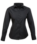 Premier Women's Poplin Long Sleeve Blouse Garment – Custom Embroidered & Printed Blouses