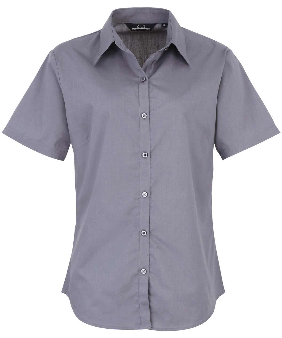 Premier Women's Short Sleeve Poplin Blouse Garment – Custom Embroidered & Printed Blouses