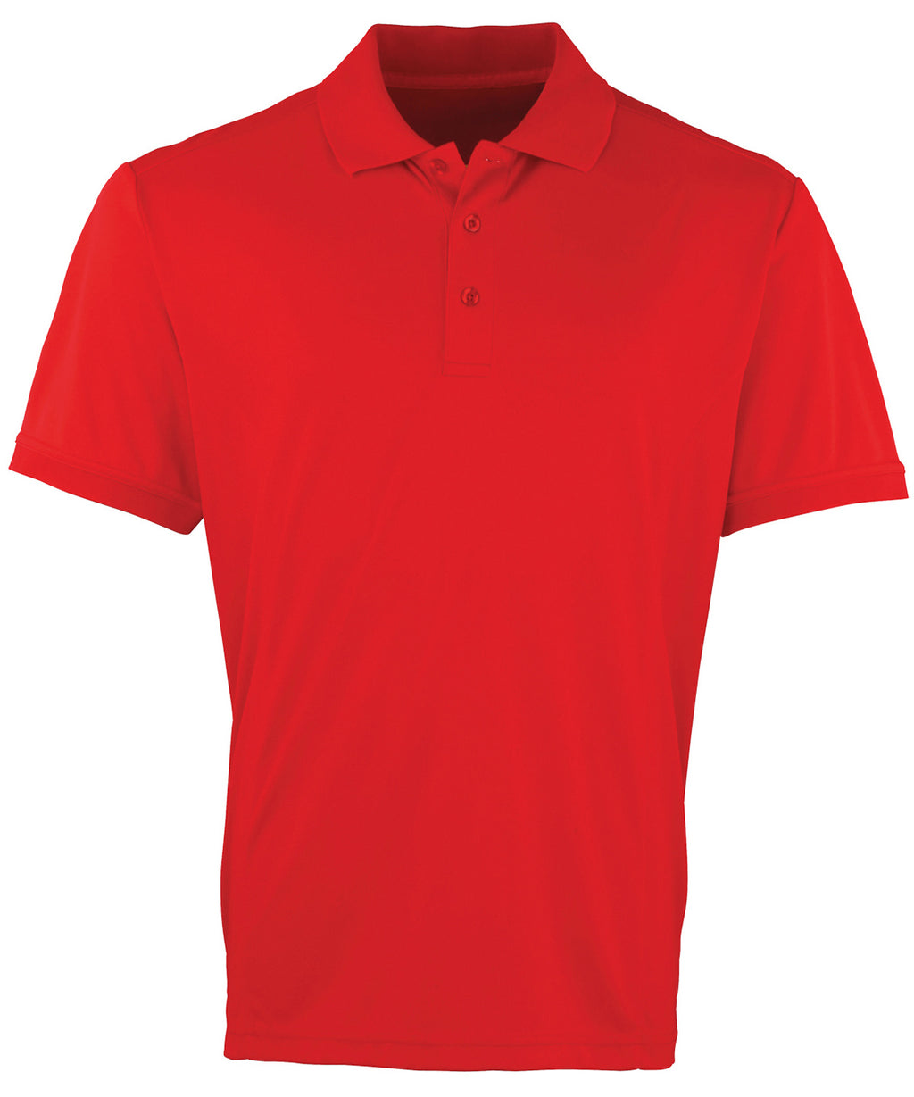Premier Coolchecker® Piqué Polo Shirt – Custom Embroidered & Printed Polo Shirts
