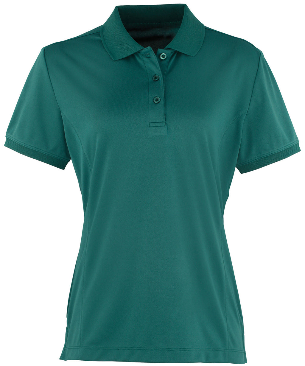 Premier Women's Coolchecker® Piqué Polo Shirt – Custom Embroidered & Printed Polo Shirts