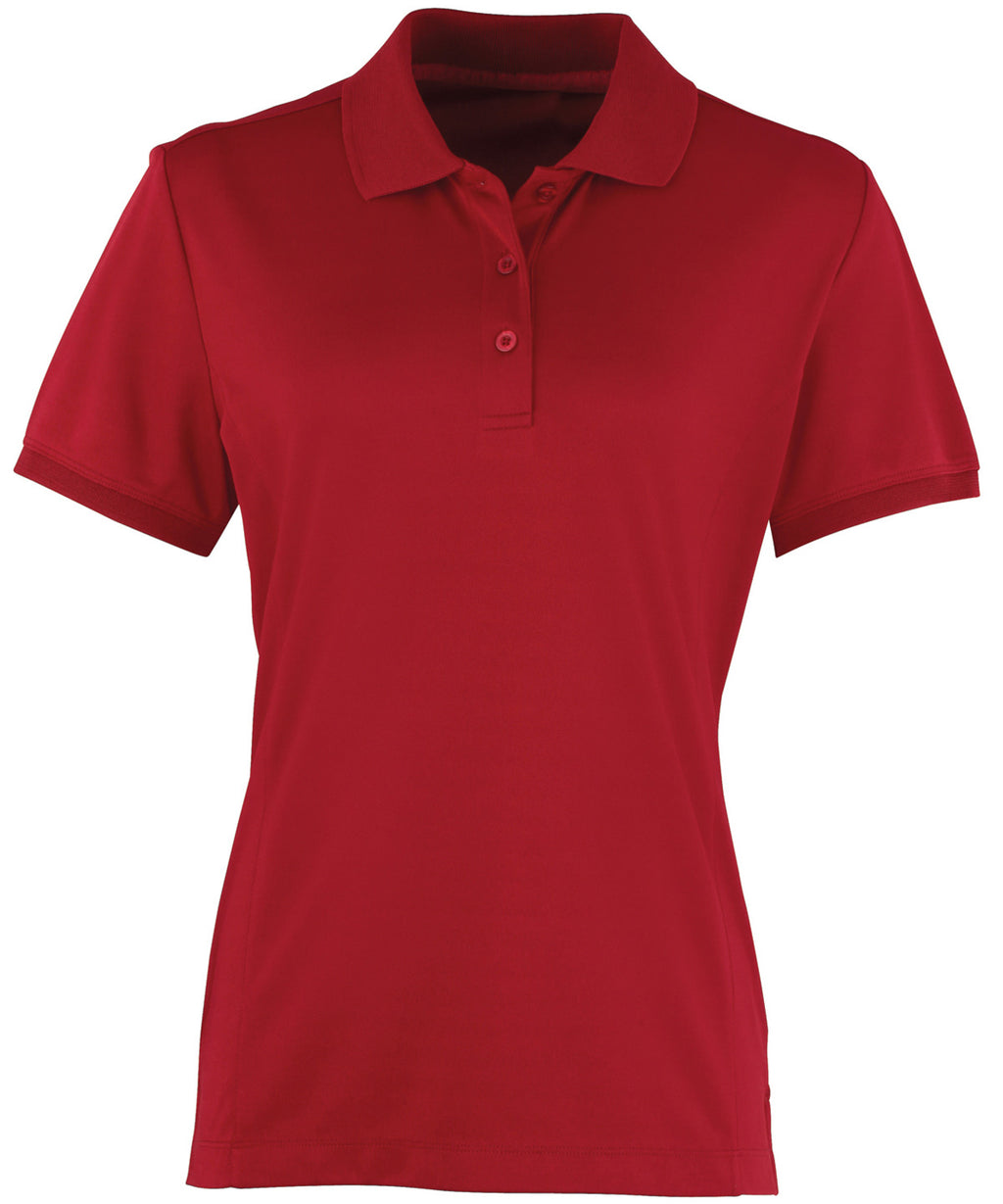 Premier Women's Coolchecker® Piqué Polo Shirt – Custom Embroidered & Printed Polo Shirts