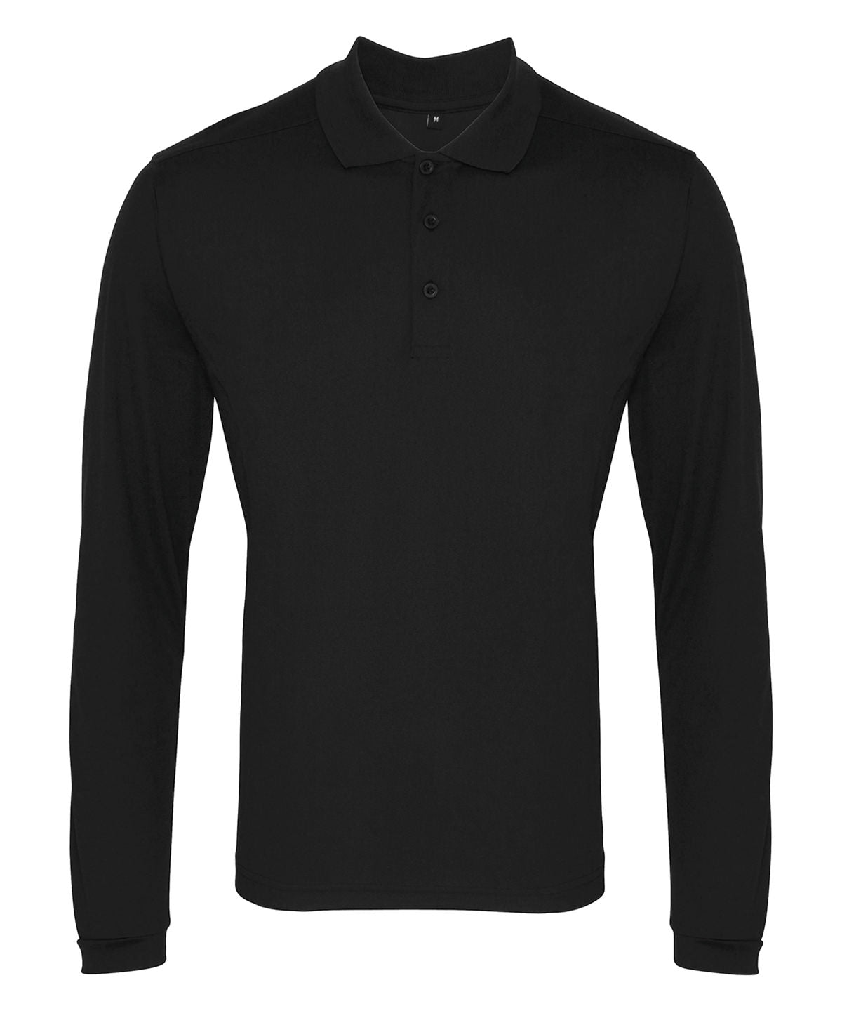 Premier Long Sleeve Coolchecker® Piqué Polo Shirt – Custom Embroidered & Printed Polo Shirts